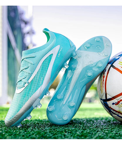 2026 New Men Soccer Cleats Breathable Lightweight Football Boots Anti-Slip Training Shoes Outdoor Sport Sneakers