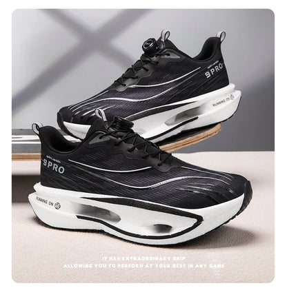 Running Shoes Carbon Board Speciality Marathon Men Sports Breathable Lightweight Women's Comfortable Athletic Nonskid Sneakers