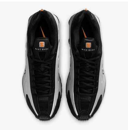 Offizielle authentische Nike SHOX R4 Herren-Laufschuhe, gedämpft, verschleißfest, Low-Top, HQ1988-003