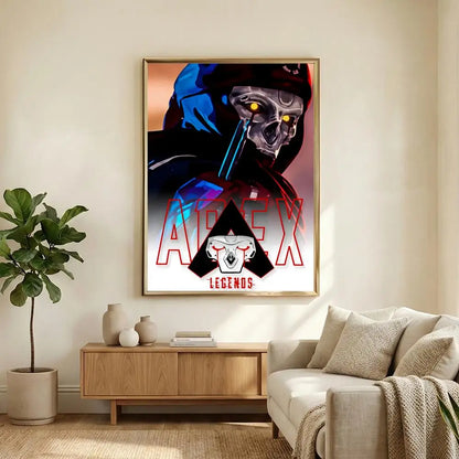 Apex Legends Poster HD Waterproof Self-Adhesive Wall Art with Multi-Scene Compatibility