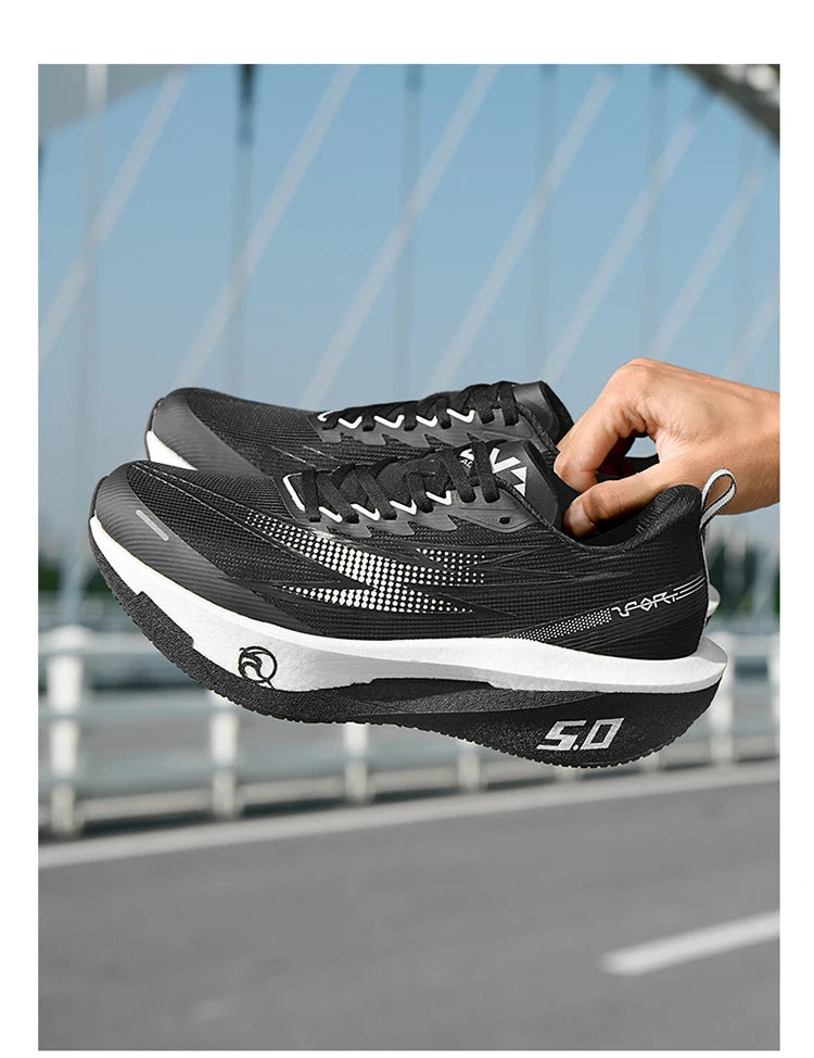 5.0 MIX Carbon Plate Laufschuhe für Herren und Damen, Renn- und Marathon-Sneaker mit stabilem Rebound, stoßdämpfend, für das Training
