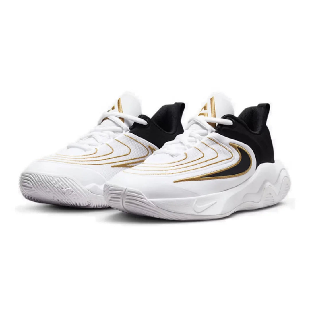 Nike Genuine Nike Fashionable Cushioning Lace-Up Comfortable Basketball Sneakers Fz6734-100