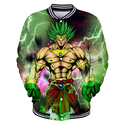 Dragon Ball Goku Kid Men Zipper Hoodie Cartoon Japan Style Anime Women Sweatshirt 2025 New Fashion Children Jackets Coat