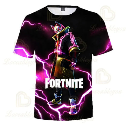 Fortnite Men and Women Victory Children's Wear Battle Royale 3D Sweatshirt Boys Girls Clothes Tops Kids T-Shirt Hero Teen Tops