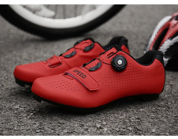 Cycling Sneakers Breathable MTB Shoes for Men and Women Trail Mountain Bicycle Riding Shoes Sport Road Bike Shoes SPD Pedal Cycle Shoes