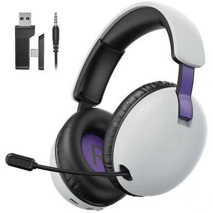 Acincai BL500 Wireless Gaming Headset with Mic for PS5,PS4,PC,Bluetooth Gaming Headphones and microphone