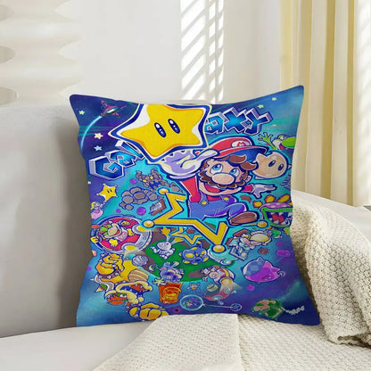 Anime Supers M-Marios Pillowcases Home Bedding Decorative Pillow Cover Wedding Super Soft Pillow Case