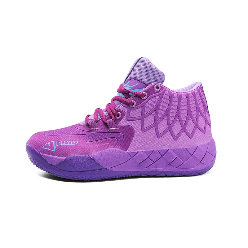 Youth Basketball Shoes for Actual Combat, Outdoor Comfortable Cushioning, Wear-Resistant, Fashionable, Breathable, High Quality