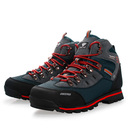 New outdoor high-top hiking shoes travel shoes men's non-slip leisure and comfortable height increase comfortable sports shoes