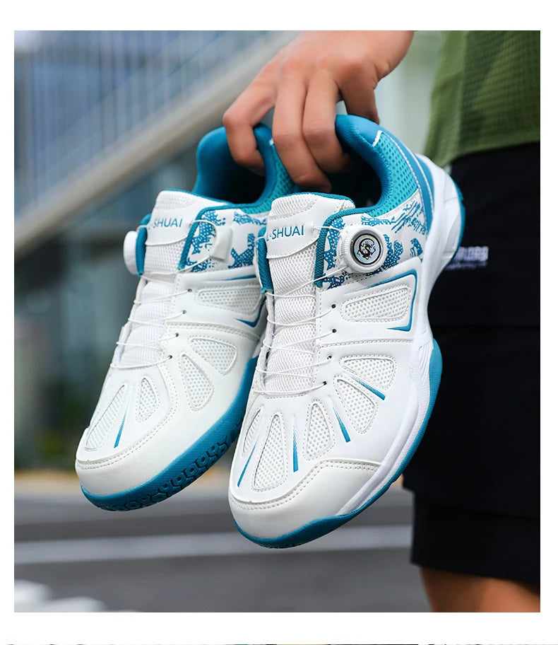 Men’s Badminton Shoes Non-Slip Volleyball Training High-Quality Sneakers Outdoor Women’s Wear-Resistant Table Tennis Shoes