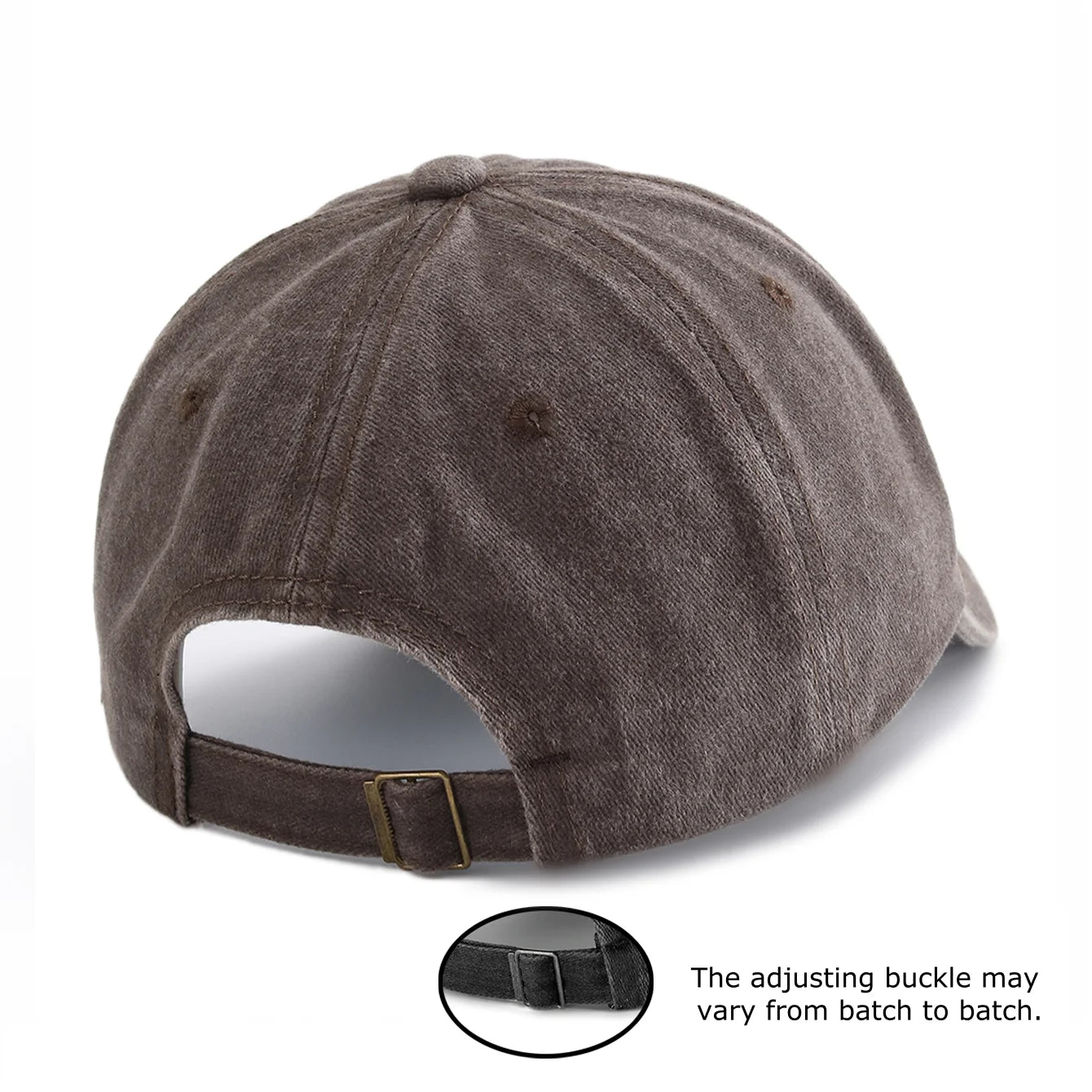 1pc JESUS HAS U BACK Print Washed Baseball Cap for Adults,Minimalist Retro Style Casual Soft Adjustable Dad Hat,Perfect As Gift