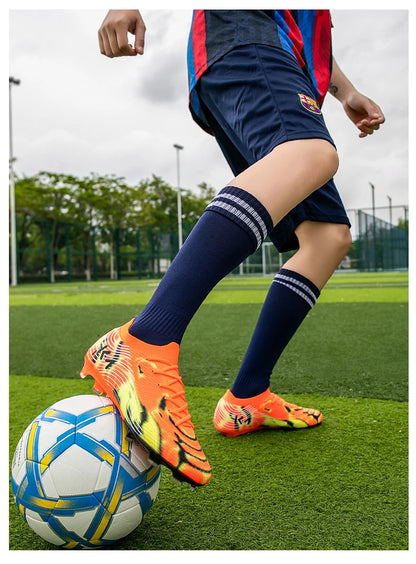 Professionelle Fußballschuhe für Herren, strapazierfähig und bequem, Trainings-Fußballschuhe für Männer, ultraleichte Premium-Fußballschuhe für Spiele
