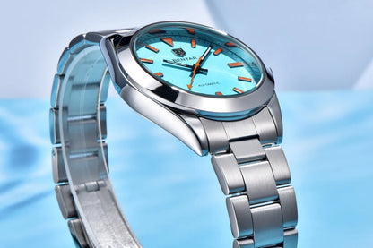 2026 New BENYAR White Mens Watches Top Luxury Automatic Watch For Men Mechanical Stainless Steel Luminous Sports Wristwatches