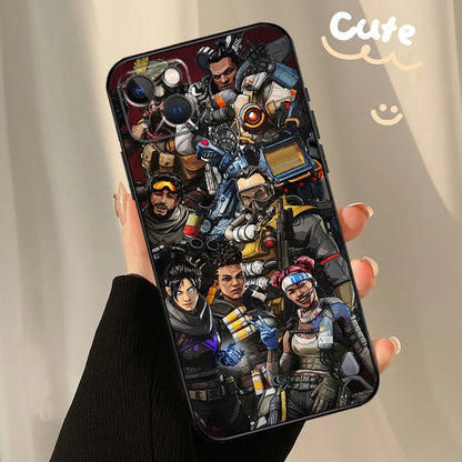 Apex Legends Phone Case For iPhone 13 11 12 14 15 16 Pro Max XS X XR 13 12 Mini Plus  Coque