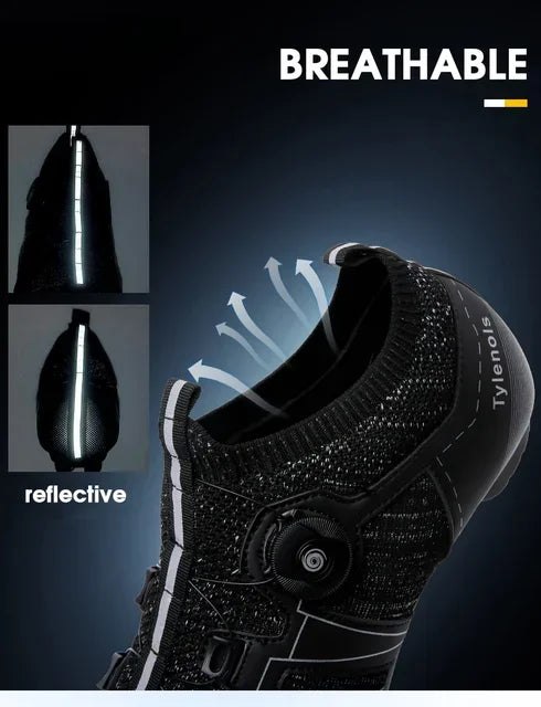 Professional Men Road Cycling Shoes Breathable Women MTB Bike Shoes Racing Speed Sneakers Mountain Bicycle Footwear for Shimano