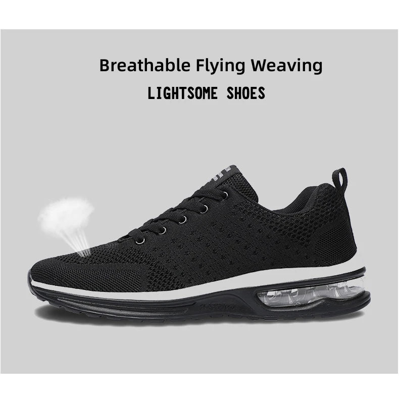 Red Cheap Running Shoes for Men Women Breathable Weave Air Cushion Sneakers Big Size 35-46 Men Lightweight Sports Shoes Trainers