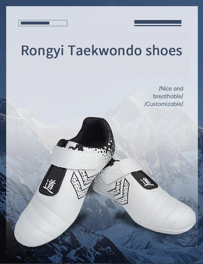 Taekwondo-Schuhe, atmungsaktiv und verschleißfest, für Kickboxen, Kung-Fu und professionelles Tae Kwon Do, Kampfsport-Sneaker für Kinder bis Erwachsene