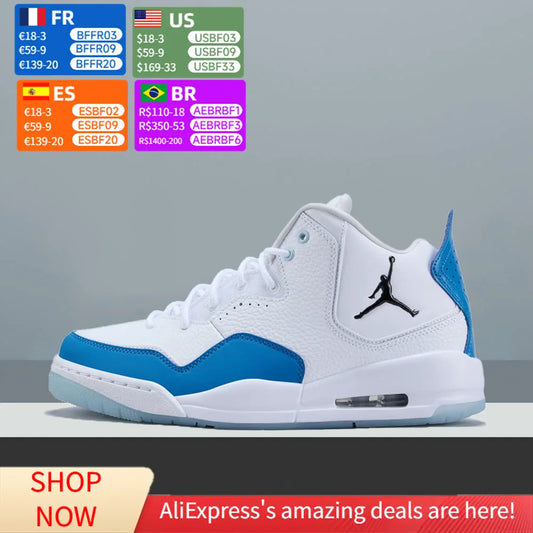 Nike Jordan Courtside 23 Mid Men's Basketball Shoes High Performance Ankle Support Cushioning Court Grip IO7614-101