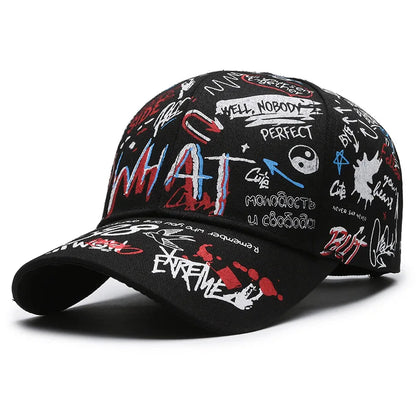 Fashion Hip Hop Baseball Cap Personality Trucker Caps Cotton Snapback Hat Outdoor Sun Hats Sports Leisure Cap