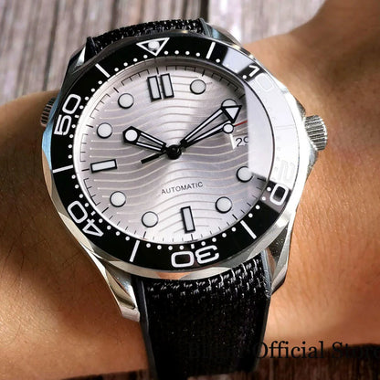 BLIGER Luxury 41mm Mechanical Men's Watch Sapphire Glass NH35AMIYOTA PT5000 Movement Steel Bracelet Ceramic Bezel Date Function