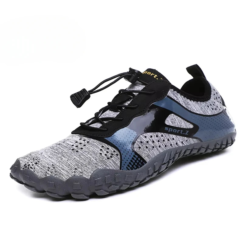 Men Lightweight Refreshing Aqua Boots Breathable Women Outdoor Water Shoes Anti-Slippery Wear-Resistant Sports Hiking Sneakers