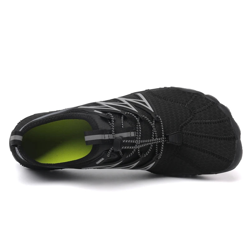 Outdoor Lightweight Men's Trainning Running Barefoot Shoes Qiuck-Dry Swimming Water Shoes Sport Gym Fitness Jogging Sneaker