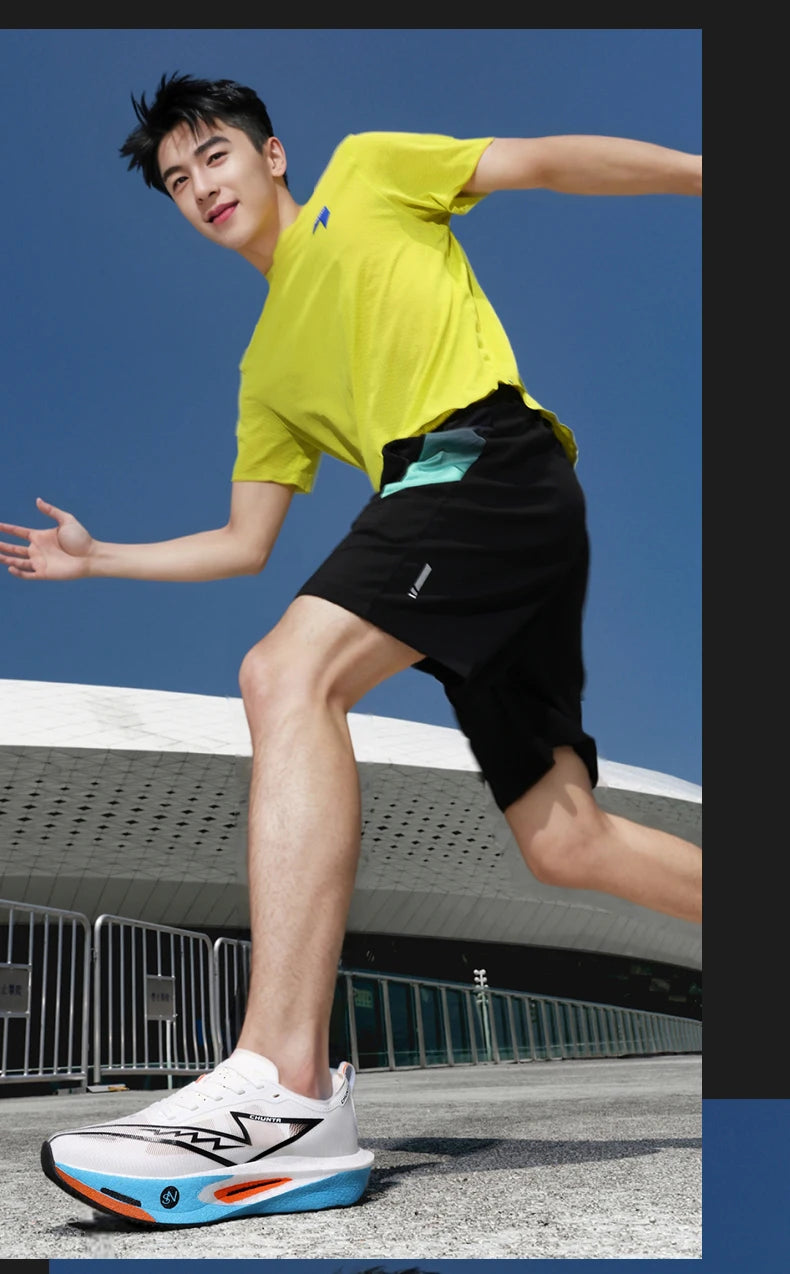 Men Sports Running Shoes Casual Marathon Breathable Lightweight Women's Comfortable Athletic Non-Skid Walking Sneakers