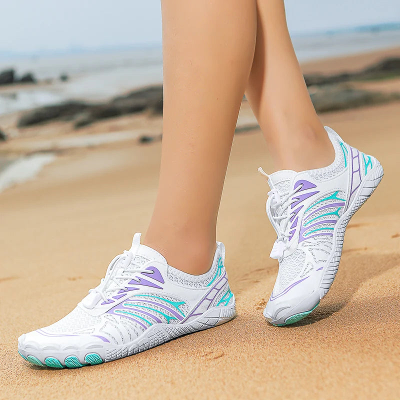 High-Quality Trail Running Barefoot Shoes Wide Toe Box Barefoot Sports Cross Trainers Zero Drop Shoes Runner Walking Sneakers