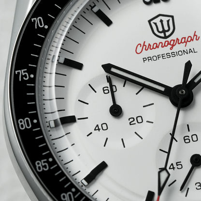 Orologio da uomo Watchdives New Wd1863 al quarzo VK63, cronografo con vetro zaffiro bombato, impermeabile, 39 mm, in acciaio, top brand, orologio business di lusso