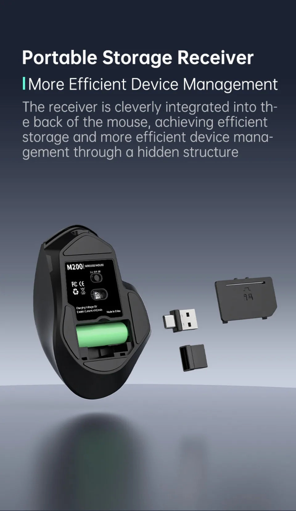 Mouse USB cablato con retroilluminazione RGB, silenzioso, ergonomico e DPI regolabile per desktop, laptop, PC, ufficio, gaming, casa e uso quotidiano al lavoro