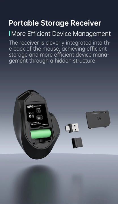 Mouse USB cablato con retroilluminazione RGB, silenzioso, ergonomico e DPI regolabile per desktop, laptop, PC, ufficio, gaming, casa e uso quotidiano al lavoro