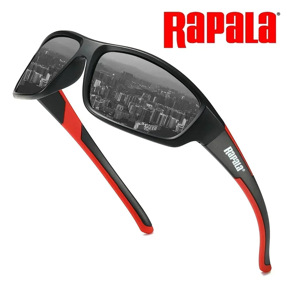 2026 New Original Rapala Polarized Fishing Sunglasses Men's Driving Shades Male Sun Glasses Hiking Classic UV400 Eyewear Trend