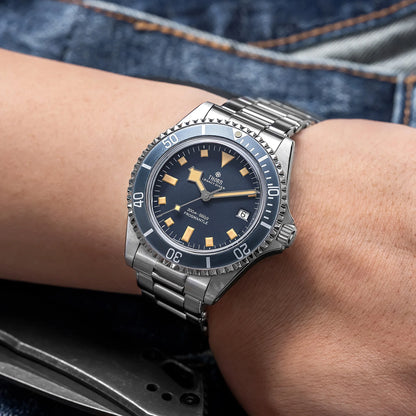 THORN T023 New Diver Watch for Men, PT5000 Automatic, 40MM Mechanical Wristwatch, Sapphire, 200m Waterproof Vintage Luxury