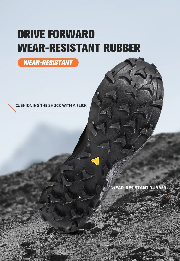 HUMTTO Men's Sneakers Luxury Designer Trail Shoes for Men Anti-slip Sports Hiking Sneaker Man Breathable Outdoor Trekking Boots