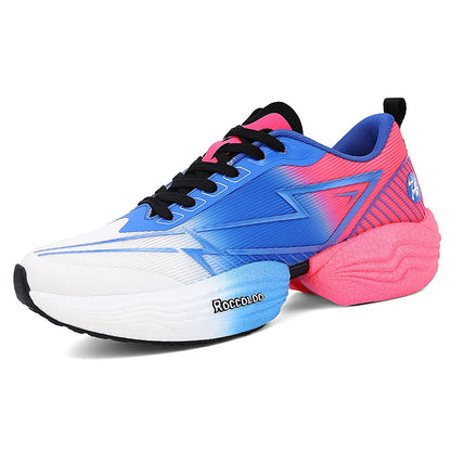Couple Sports Shoes Professional Marathon Comfortable Jogging Shock-absorbing Training Shoes High Rebound Anti-Slip Racing Shoes