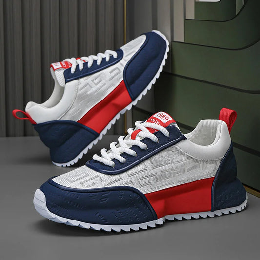 Brand protection 2026 new men's lightweight non-slip breathable wear-resistant running sports fashion versatile casual shoes
