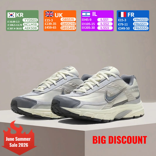 NIKE INITIATOR Breathable Running Shoes Retro Running Shoes Slip-Resistant & Durable Cushioning Design Black HQ1179-001