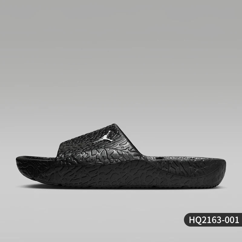 Nike Genuine Jordan Herren-Badesandalen mit Crack-Struktur HQ2163-001