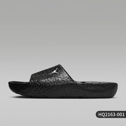 Nike Genuine Jordan Herren-Badesandalen mit Crack-Struktur HQ2163-001
