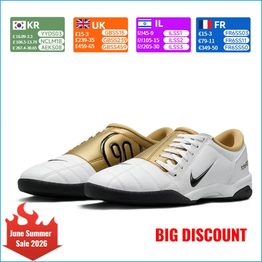 Nike Total 90 III Men's Low-Top Breathable, Lightweight, Comfortable, Non-Slip, Durable Soccer Cleats HJ9351-101