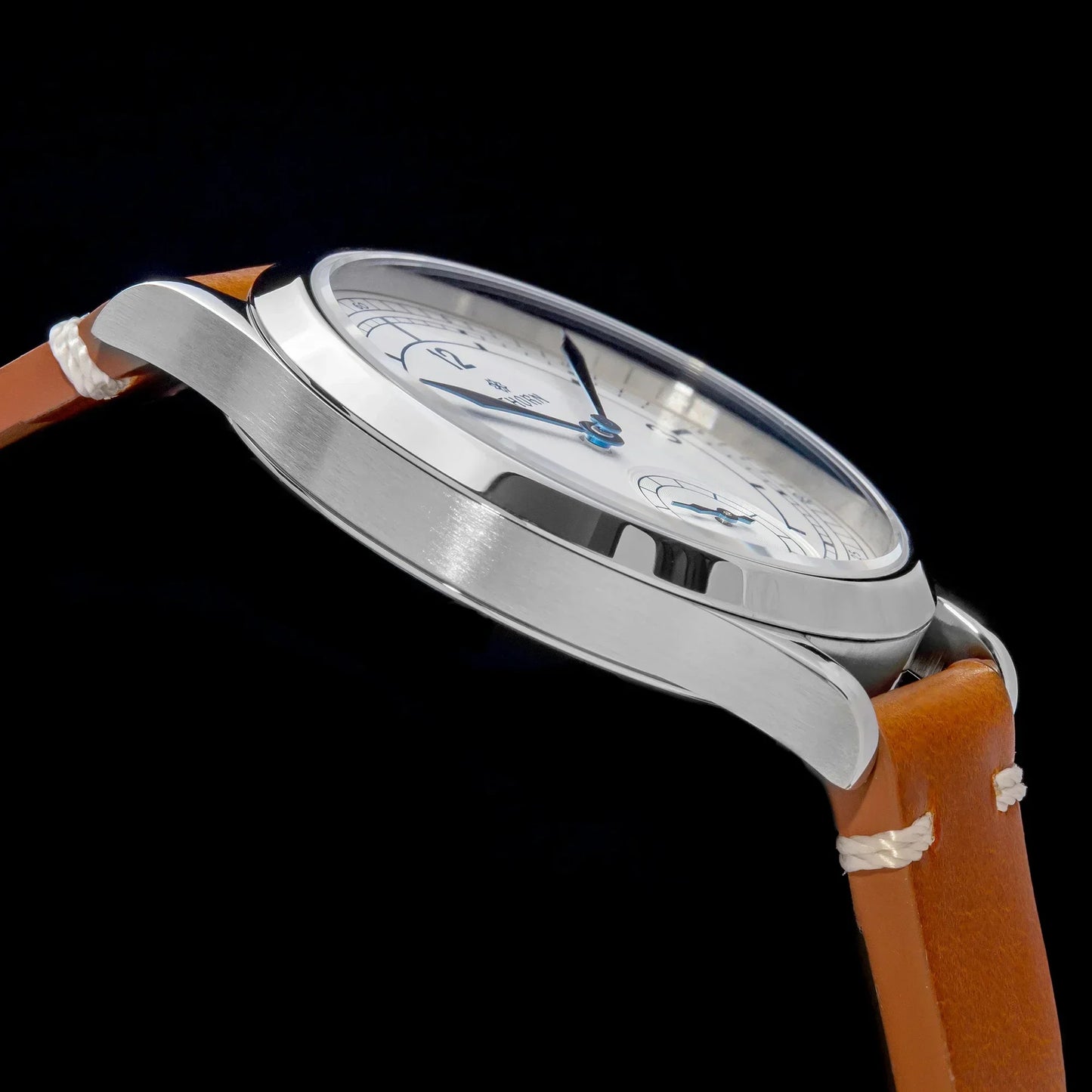 THORN T001 Quartz Watch 316L Stainless Steel Sapphire Crystal Waterproof Grilled Blue Hands Fashion Business Men Women Watch