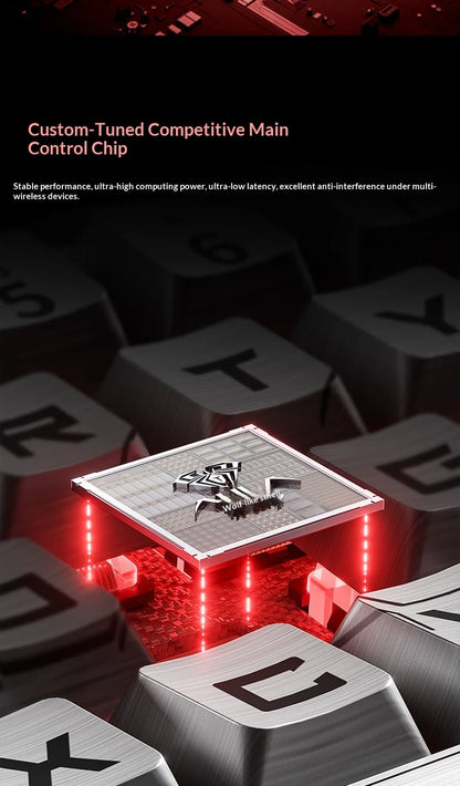 New AULA HERO68 Air 3-mode Magnetic Switch Gaming Mechanical Keyboard E-sport Custom Wired Keyboard Ergonomic Accessories