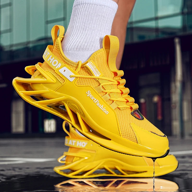 Men's Running Shoes 2026 New Mesh Breathable Sole Anti-Slip Wear-Resistant Daily Sports Trendy Fashion Casual Sneakers for Men