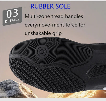 New Men's Large Wrestling Shoes Mesh Breathable Boxing Shoes Anti-Slip Wear-Resistant Sneakers Fashionable Casual High Sport Shoes