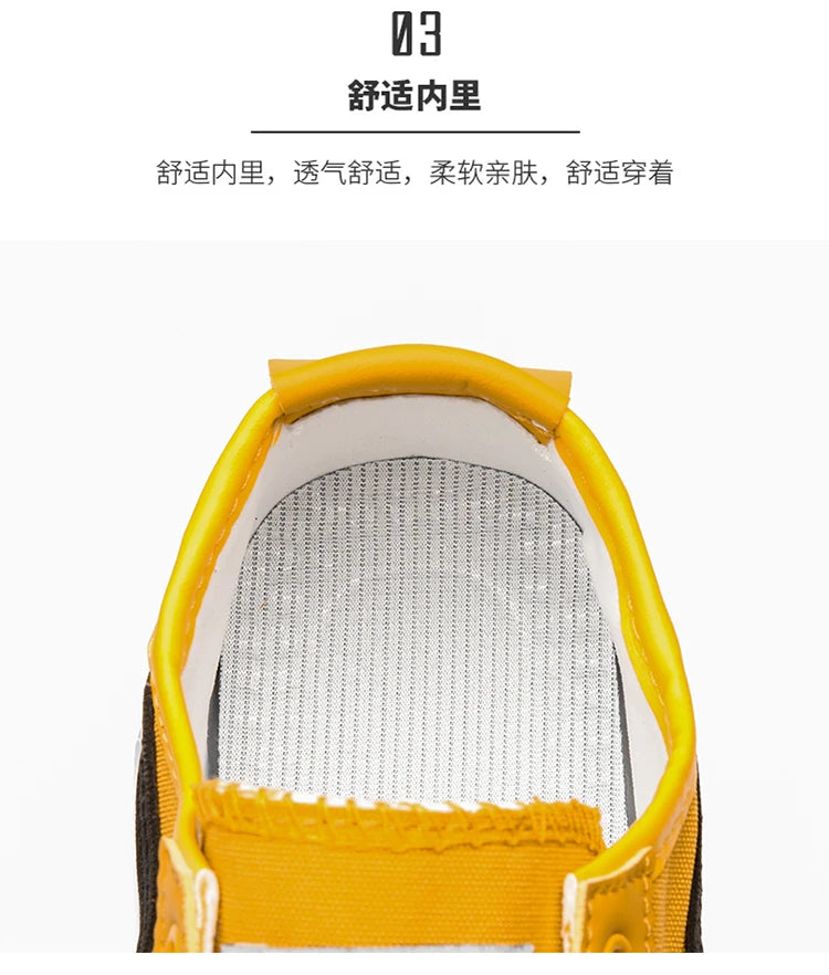 Men's Classic Running Shoes Lace-Up Flat Bottom Sports Shoes Soft Sole Walking Gym Breathable Couple Casual Canvas Tennis Shoes