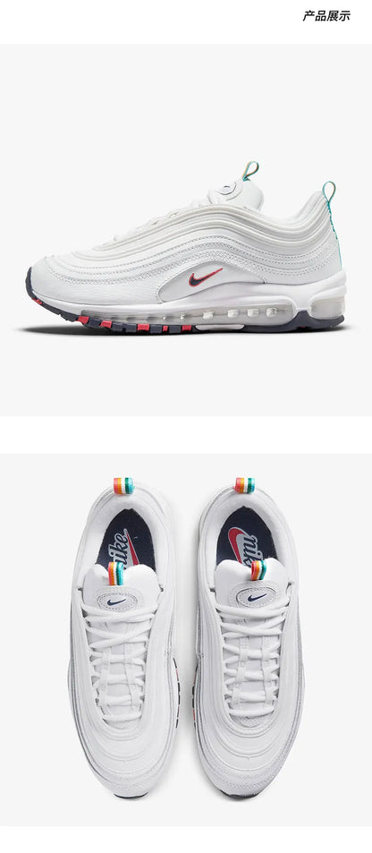 Nike Genuine AIR MAX 97 Damen-Laufschuhe DH1592-100, bequem und gedämpft