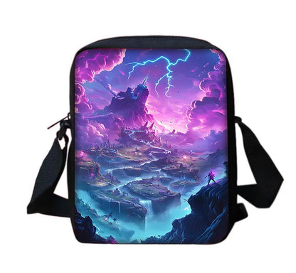 Hot Classic Game Fortnite Boys and Girls Printed Shoulder Messenger Bag Child Casual Handbag Men Women Phone Bag Shopping Bag
