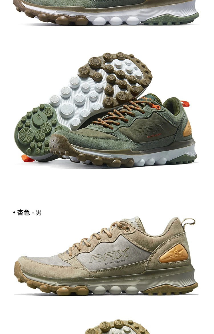 RAX Outdoor Breathable Hiking Shoes Men Lightweight Walking Trekking Wading Shoes Sport Sneakers Men Outdoor Sneakers Male