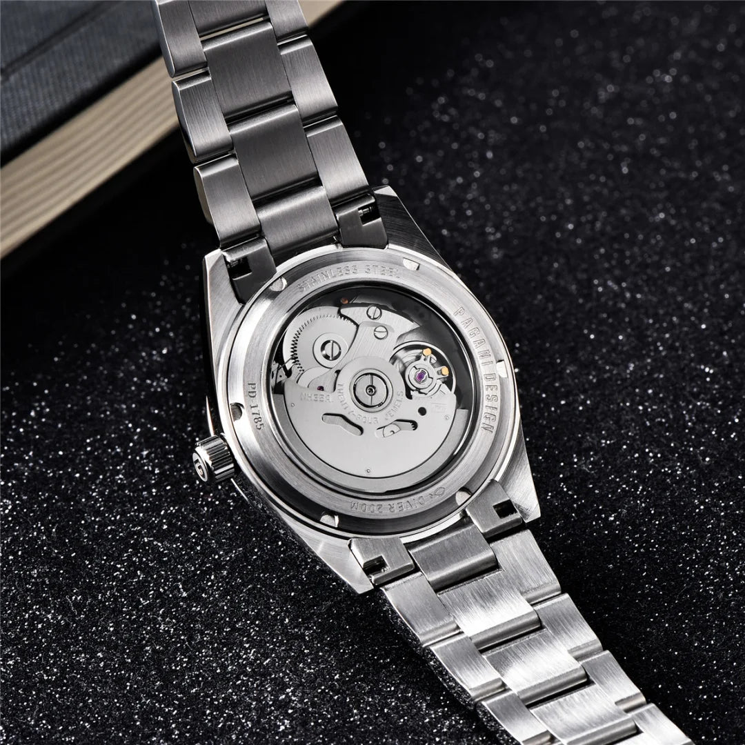 2024 NEW PAGANI DESIGN Sports Men's Automatic Mechanical Wristwatch Japan NH35A Stainless Steel Simple 200M Waterproof Montre Homme