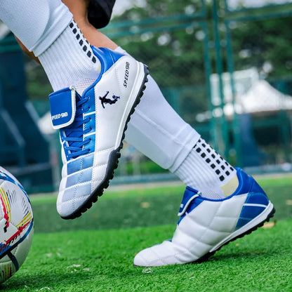 New Men's Professional Football Boots Unisex Hot Sale Cleats Soccer Shoes Futsal Women Ultralight High-quality TF/FG Sneakers